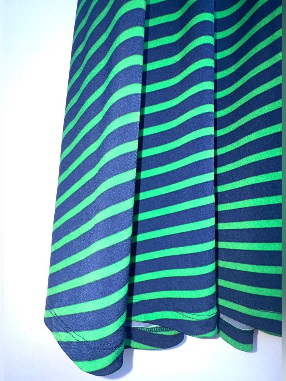 NWT Liz Claiborne Striped Keyhole Fit-and-Flare Midi Dress – Size 16 - Picture 12 of 16